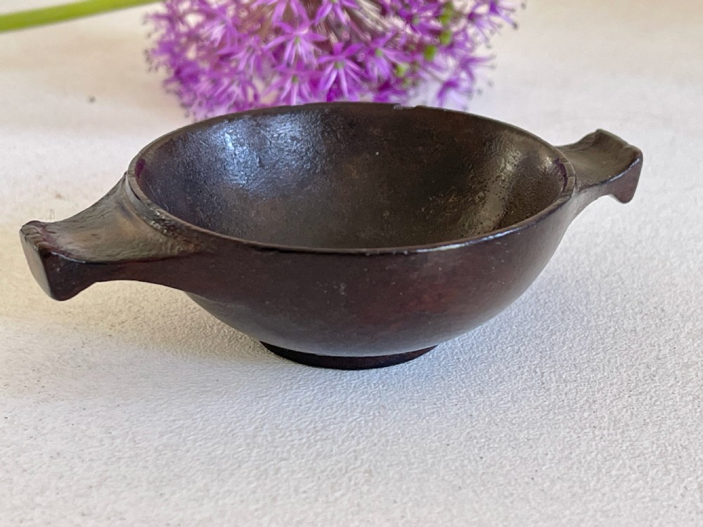 Antique Scottish Quaich - friendship bowl View V