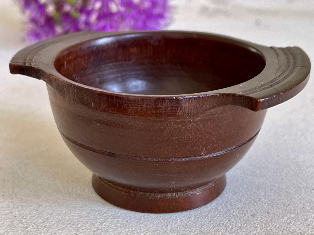 Antique Treen Scottish Quaich