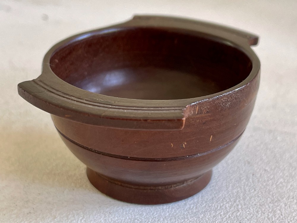Antique Treen Scottish Quaich View II