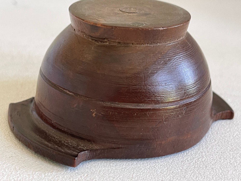 Antique Treen Scottish Quaich View III
