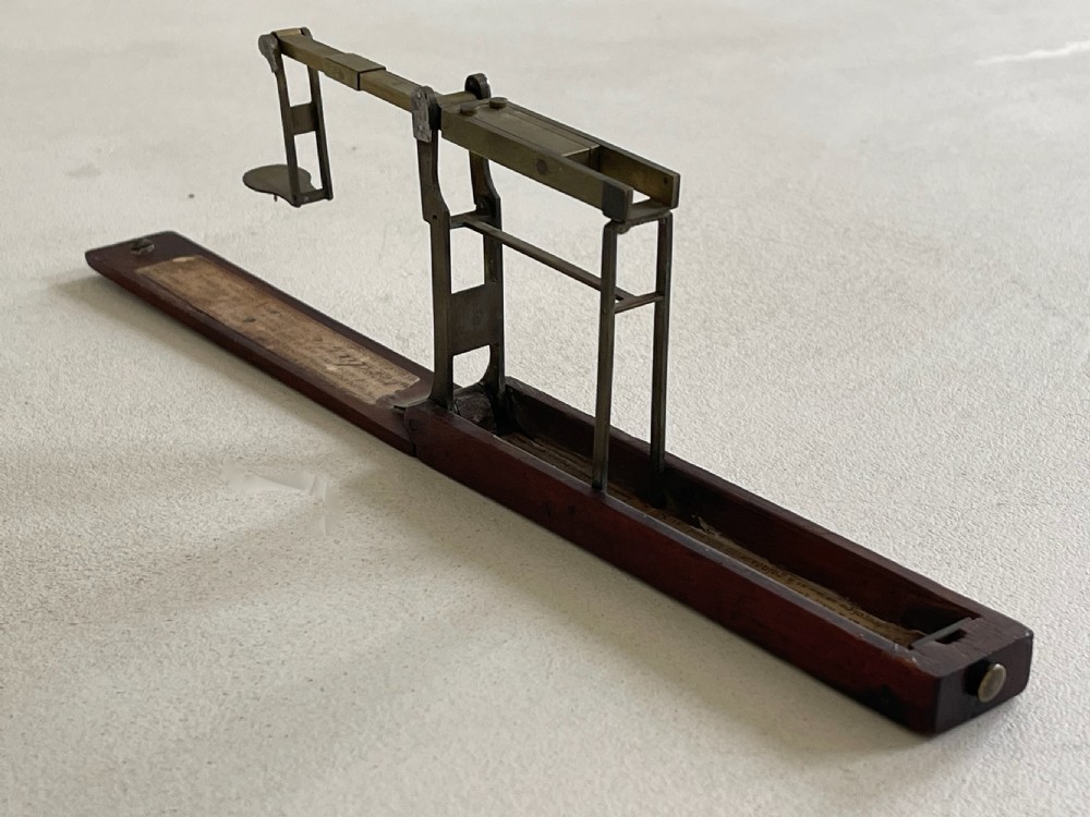 Antique  Double Turn Scales for Sovereigns & Guineas View IV