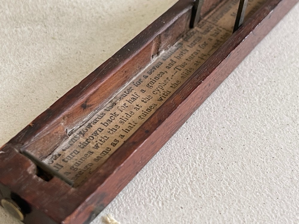 Antique  Double Turn Scales for Sovereigns & Guineas View VI