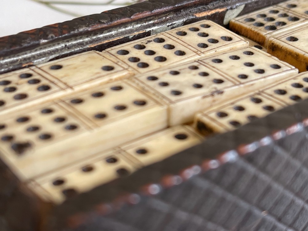 A lovely Georgian domino box View III