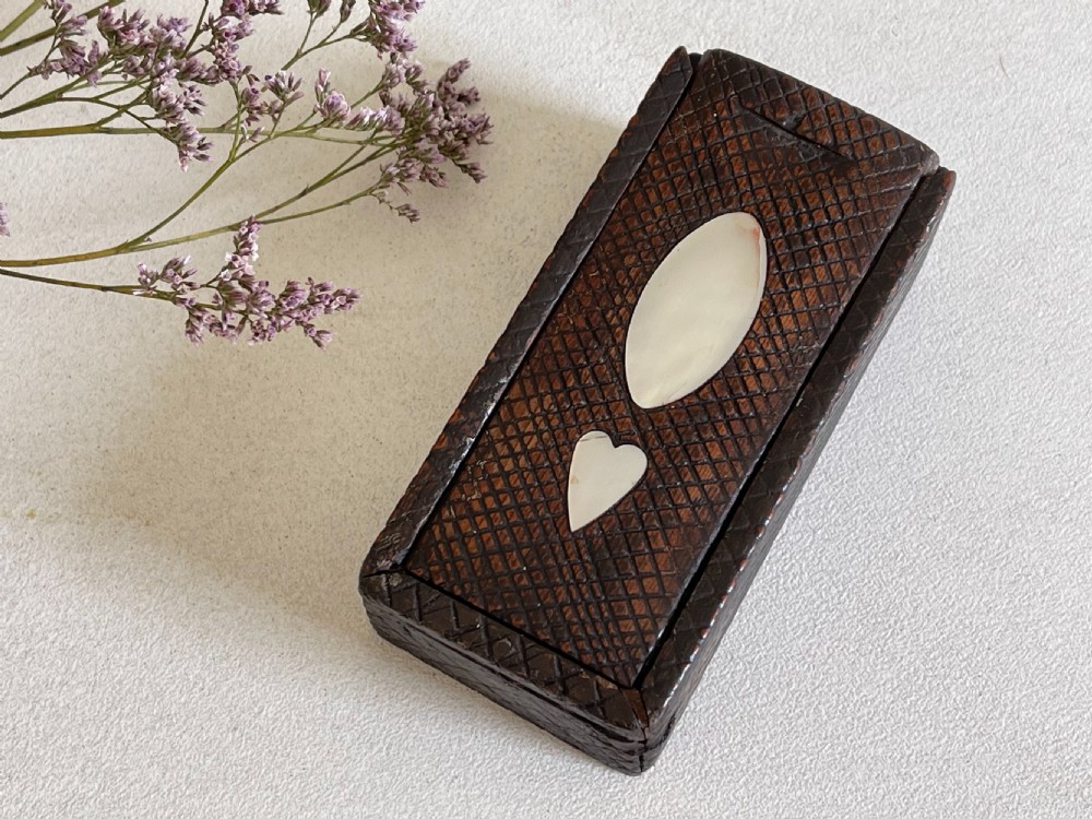 A lovely Georgian domino box View IV