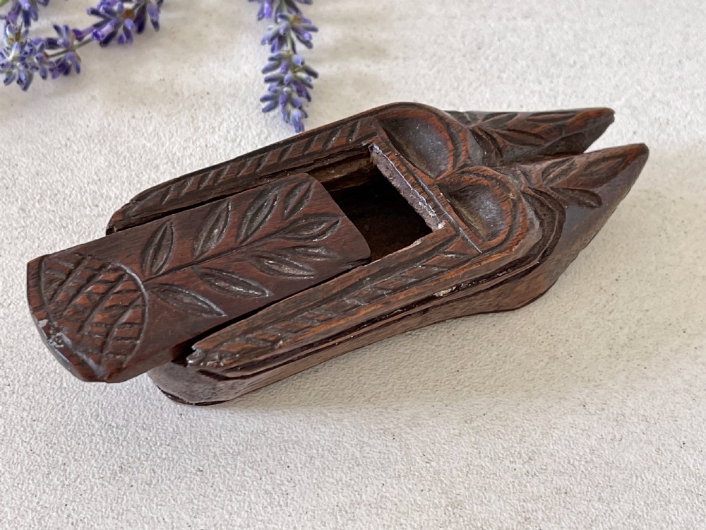 An Antique Double Snuff Shoe View III