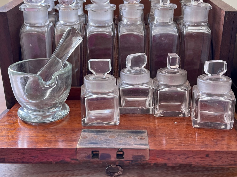 An Antique Apothecary ? Medical Chest - by Maws & Son London View XI