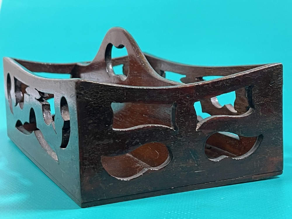 An Antique Rosewood Desk Tidy View III