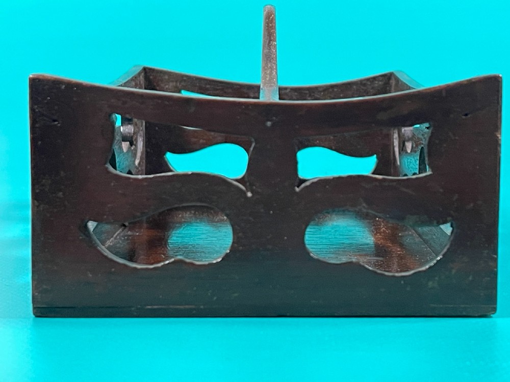 An Antique Rosewood Desk Tidy View VII