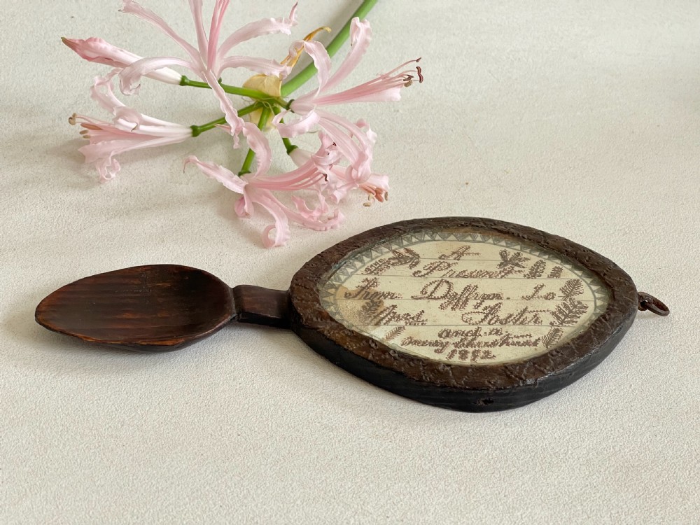 An Antique Welsh Spoon / Lovespoon View II