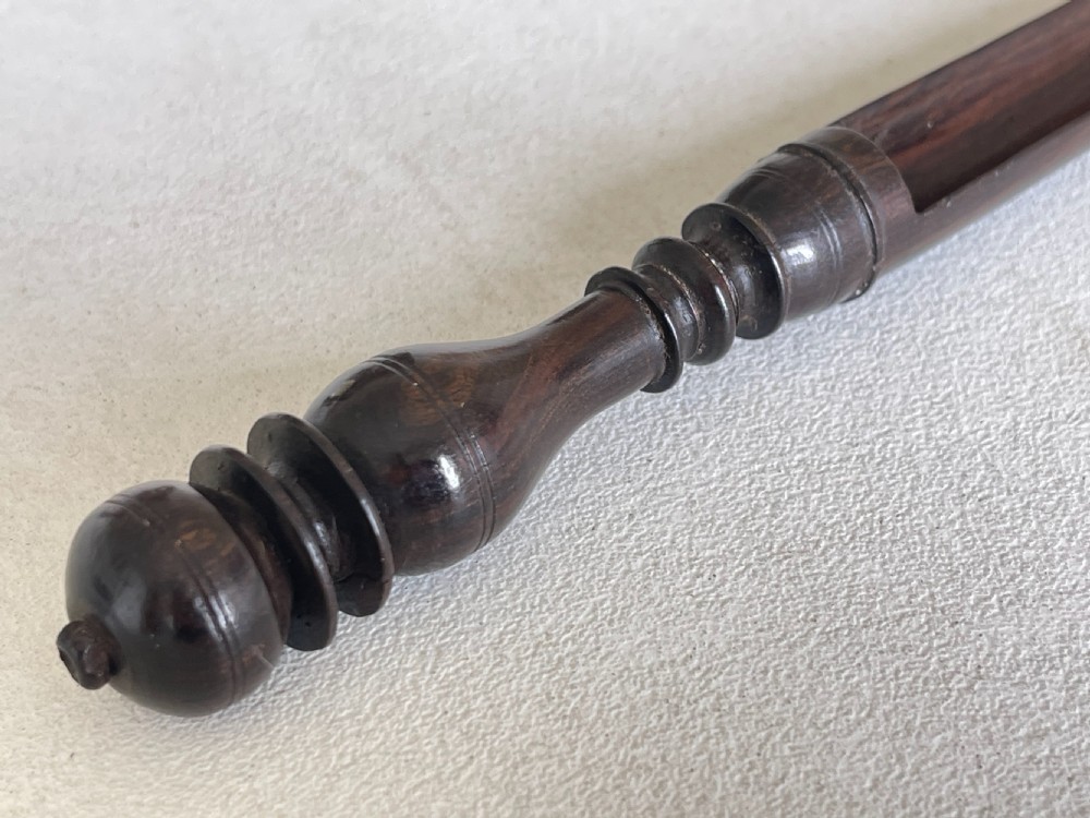Antique Treen Rosewood Apple Corer View III
