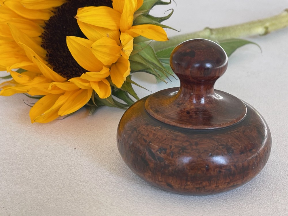 A Georgian Treen Paperweight