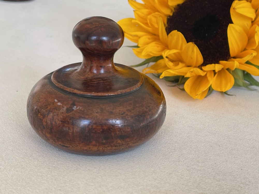 A Georgian Treen Paperweight View II