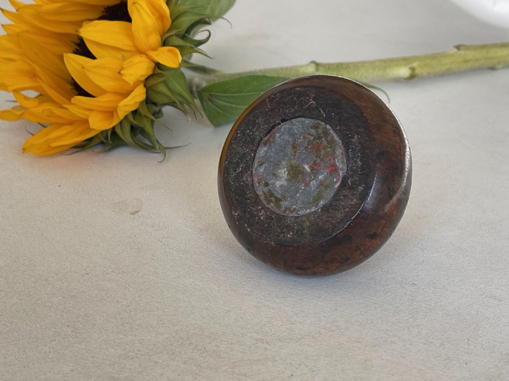 A Georgian Treen Paperweight View IV