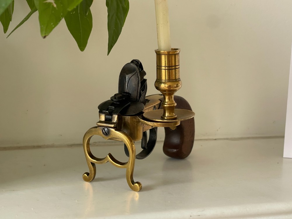 Antique Flintlock  Tinder Pistol  View II