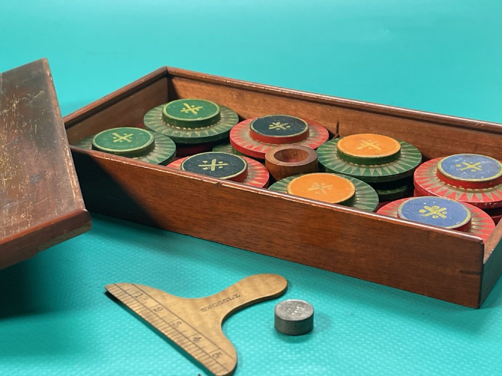 Antique Game of  Squails View V