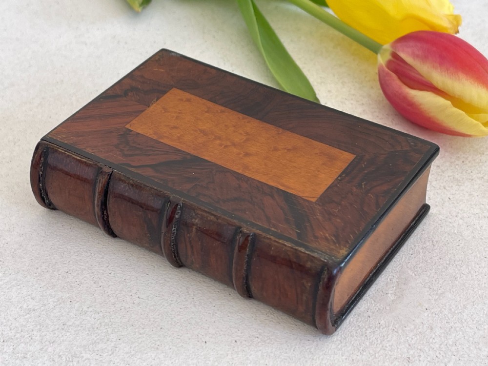 Antique Puzzle Book Box  View II