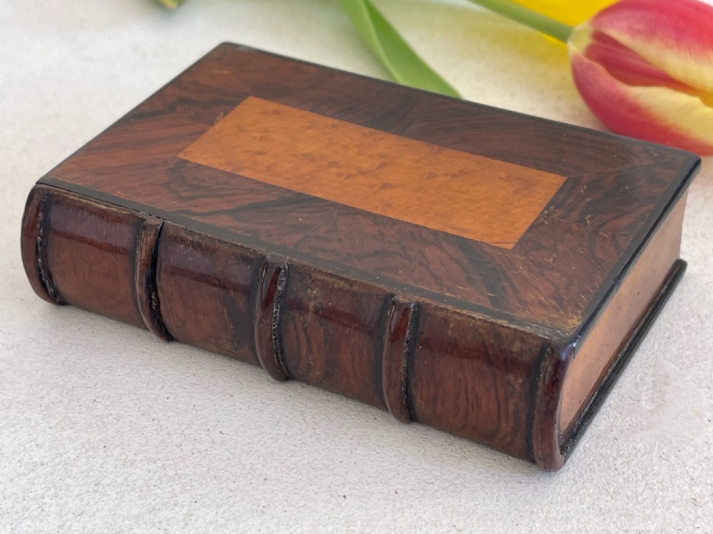 Antique Puzzle Book Box  View III