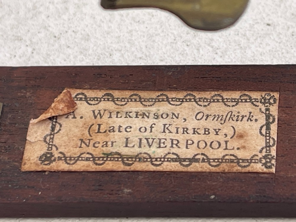 An Unusual Georgian Guinea Scales With Weights View V