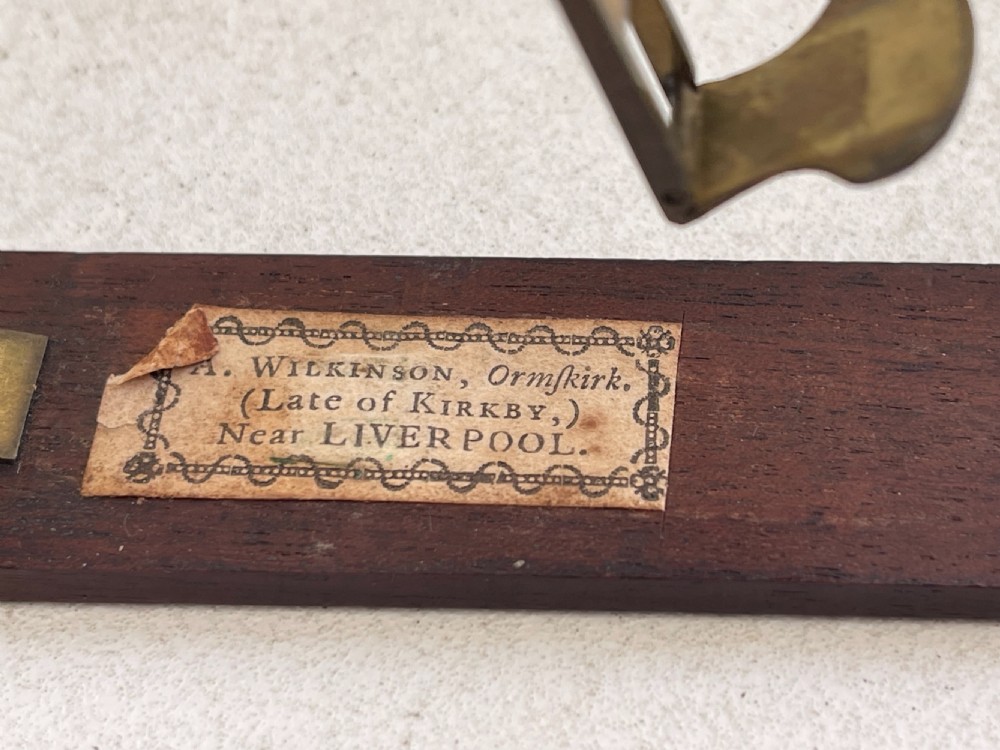 An Unusual Georgian Guinea Scales With Weights View VI