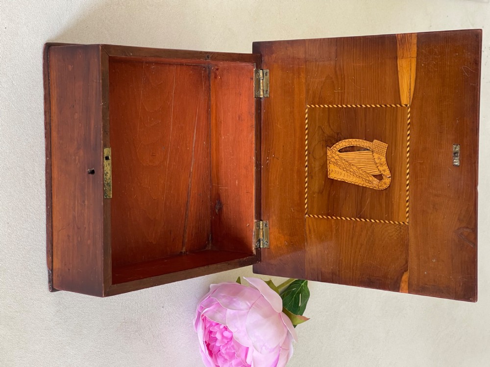 Antique Irish Killarney Ware Box View IV