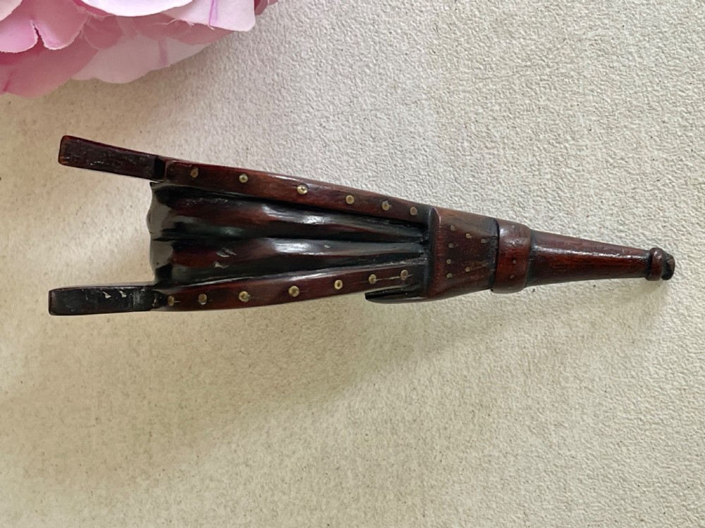 Antique Bellows Shaped Snuff Box View III