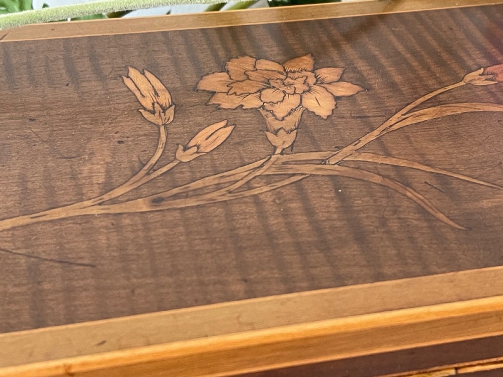 Antique Georgian Sewing/Netting Box View II