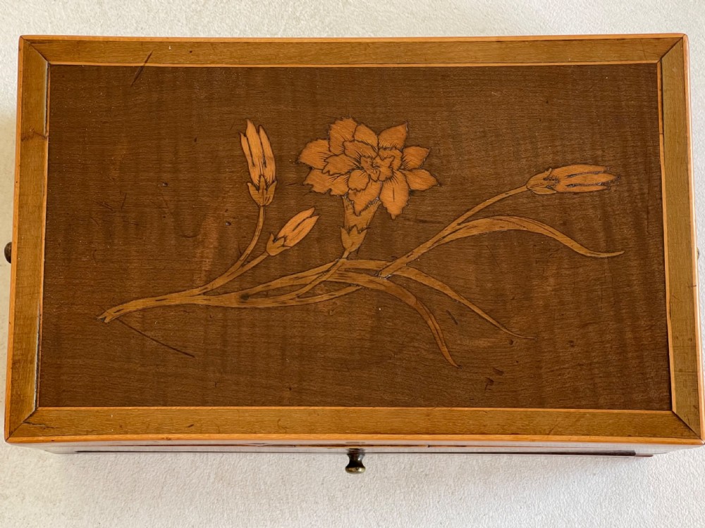Antique Georgian Sewing/Netting Box View IV