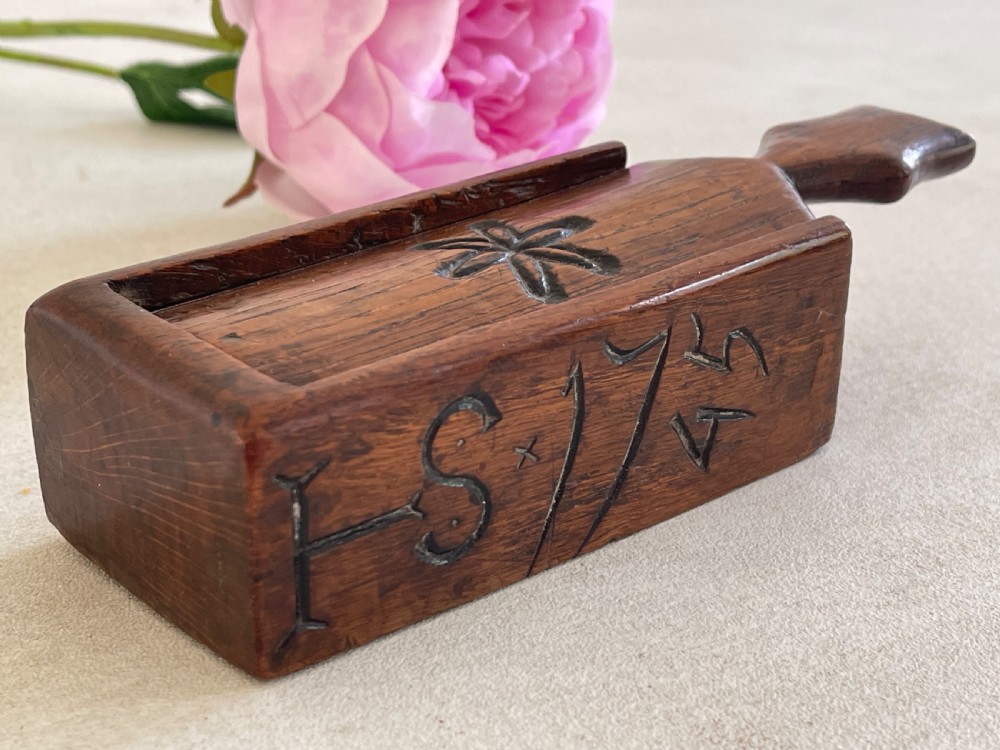 Antique Dated Box -1745