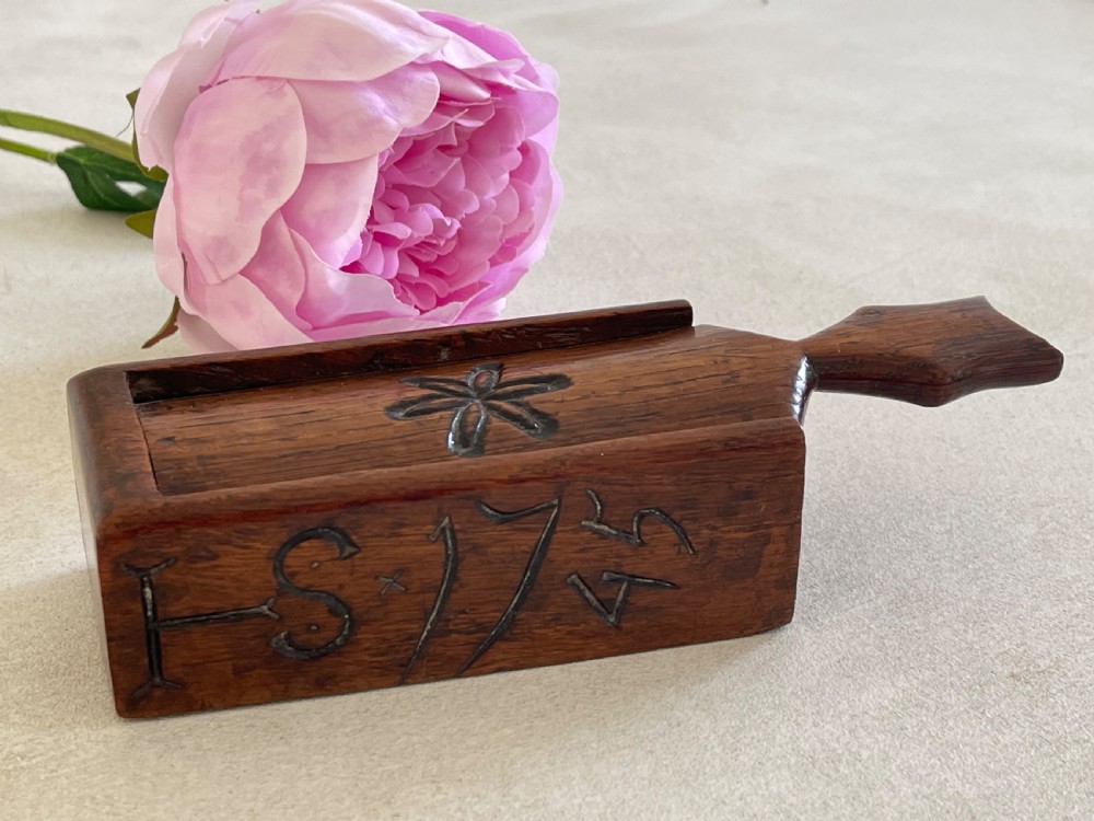 Antique Dated Box -1745 View IV