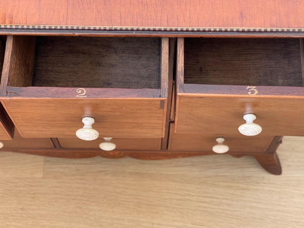 Antiques Mini Chest of Drawers - nine drawers View II