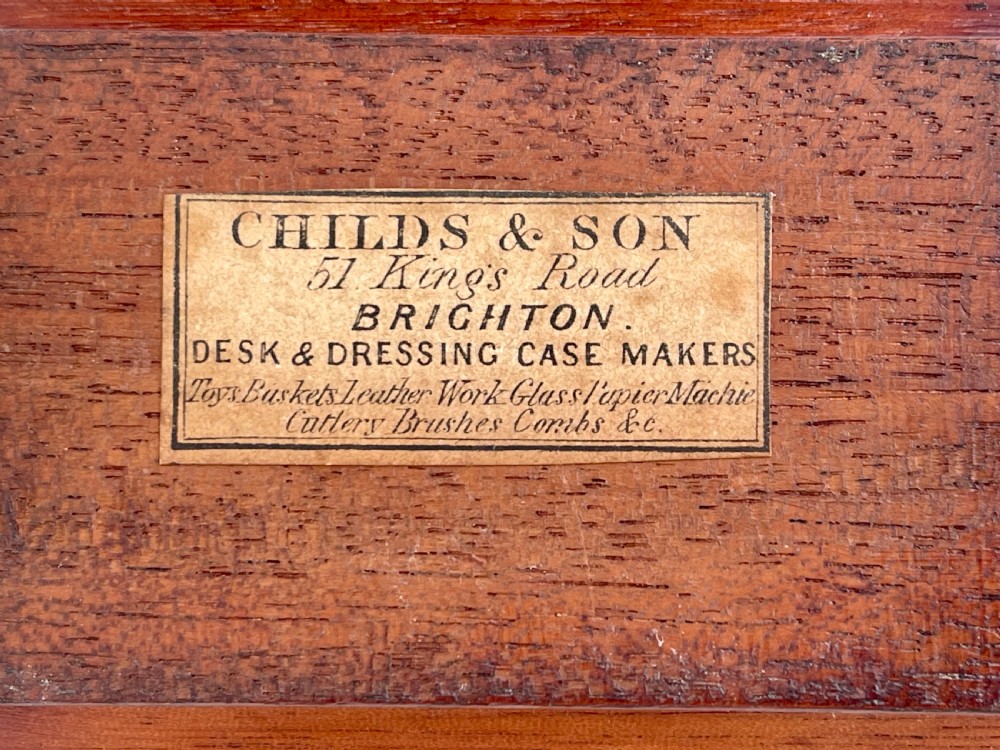 A Small Desk Tray or Gambling Counter Tray - Original Trade Label View IV