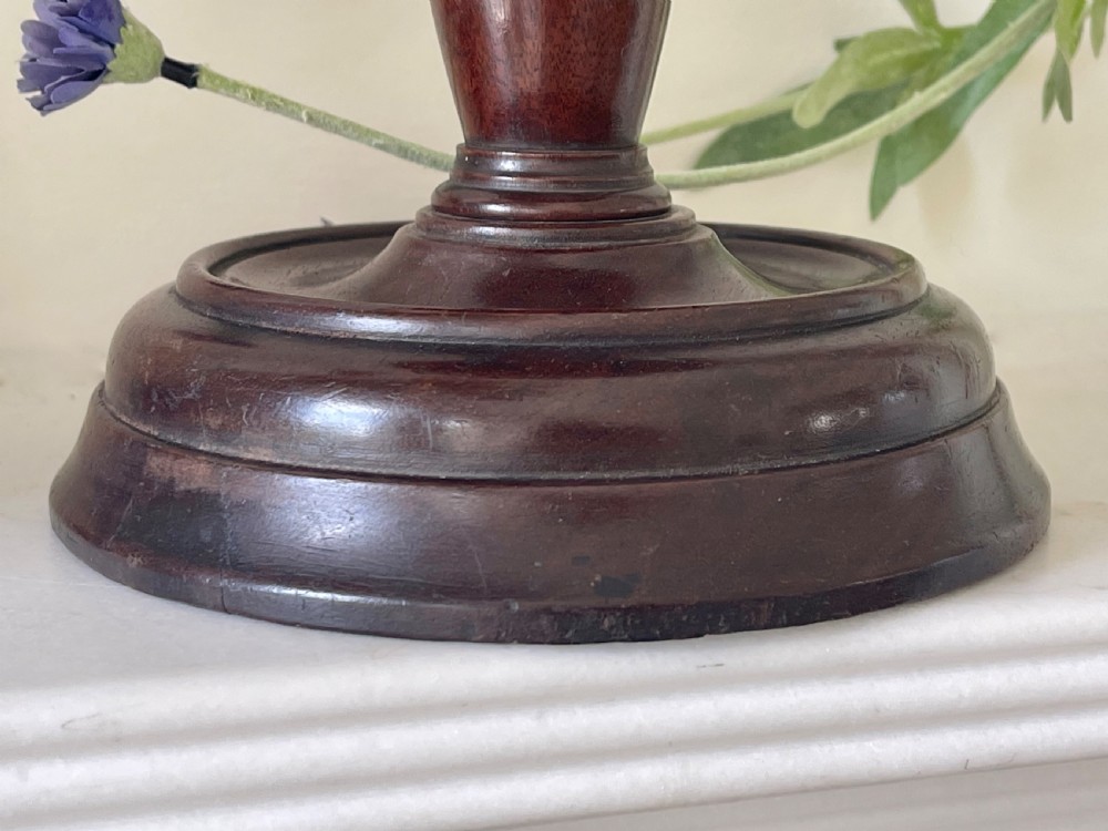 A Georgian Mahogany Adjustable Candlestand View II