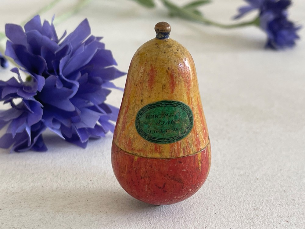 Antique Treen Nutmeg Grater - Tunbridge Ware View VII