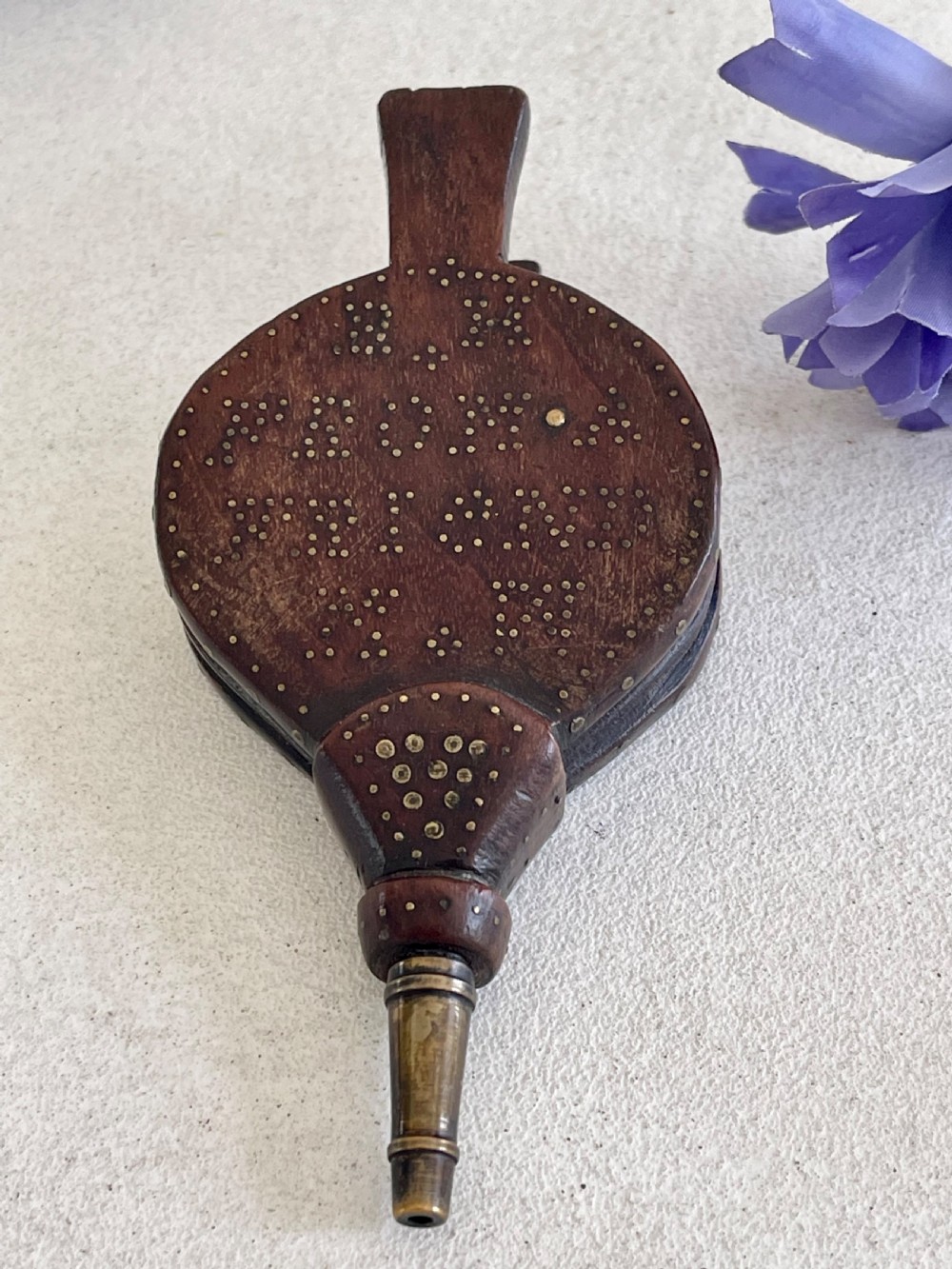 Antique Bellows Shaped Snuff Box