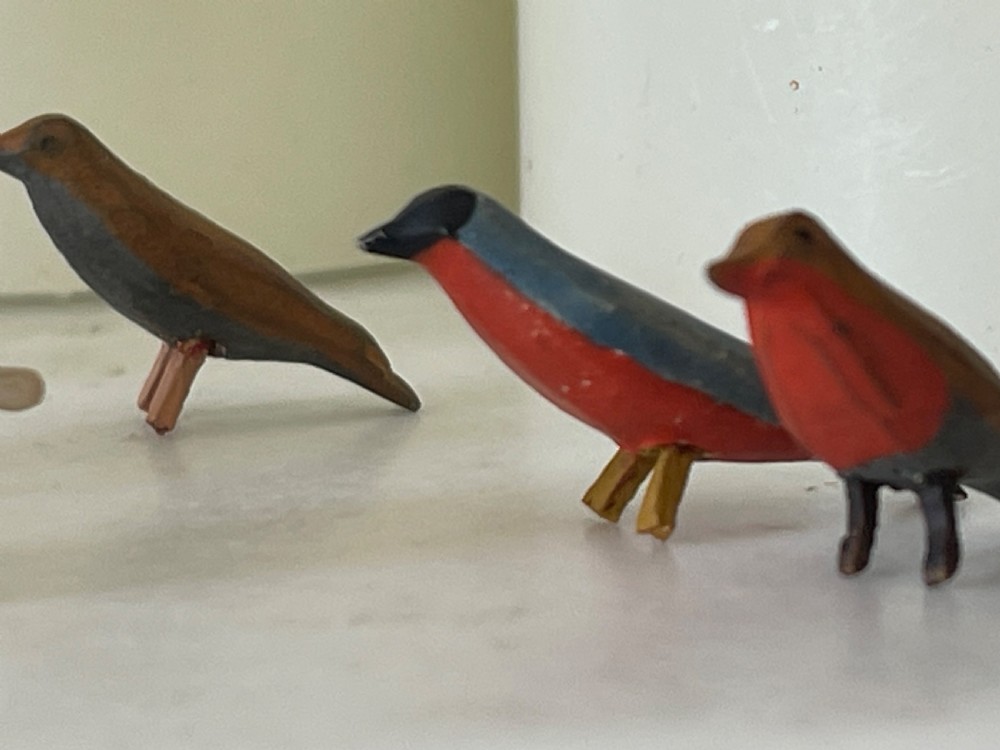 An Unusually Small Noahs Ark - approx 80 animals, birds & insects & 8 figures View XI