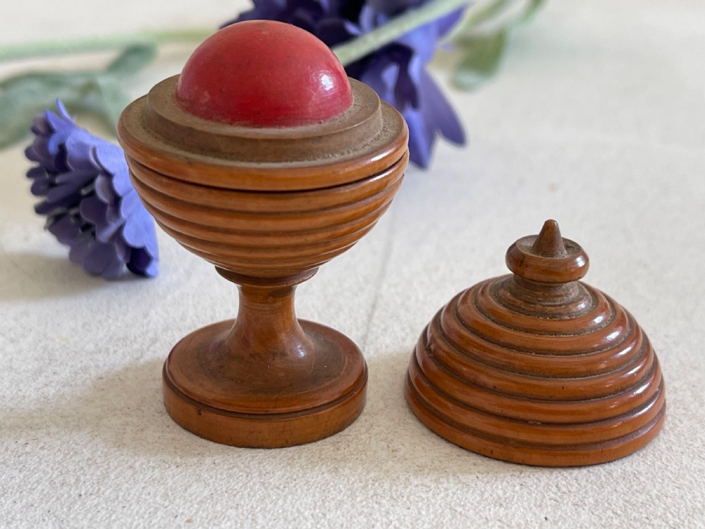 An Antique Treen Magic Trick View II