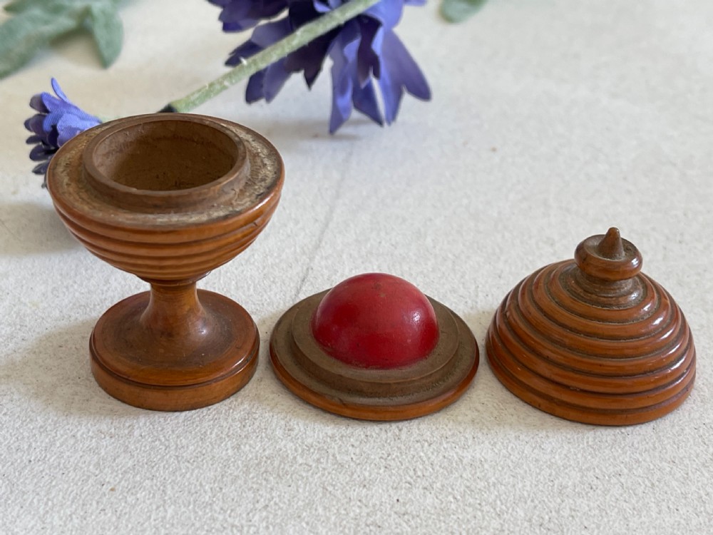 An Antique Treen Magic Trick View IV