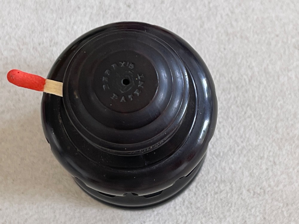 A Rare Antique Go To Bed - Disc Striker Berry Patent View II