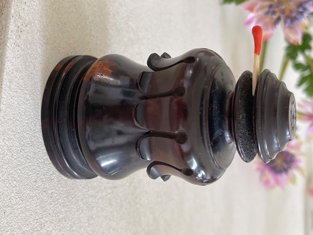 A Rare Antique Go To Bed - Disc Striker Berry Patent View III