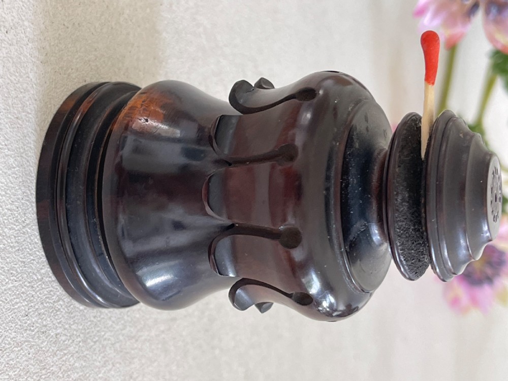 A Rare Antique Go To Bed - Disc Striker Berry Patent View V