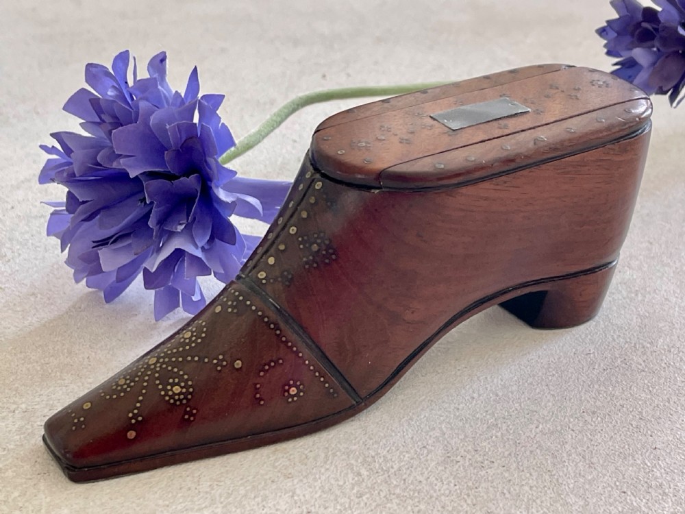 A Fine Quality Large Table Snuff Shoe View VI