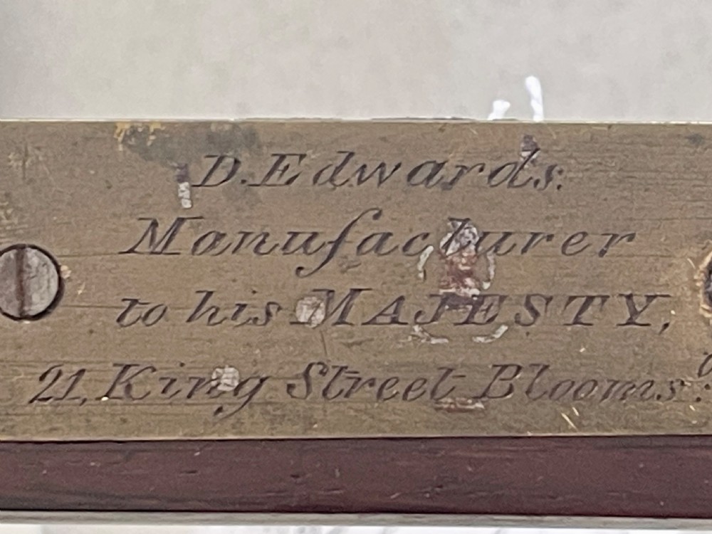 A Top Quality London Makers Rosewood Letter Box View VI