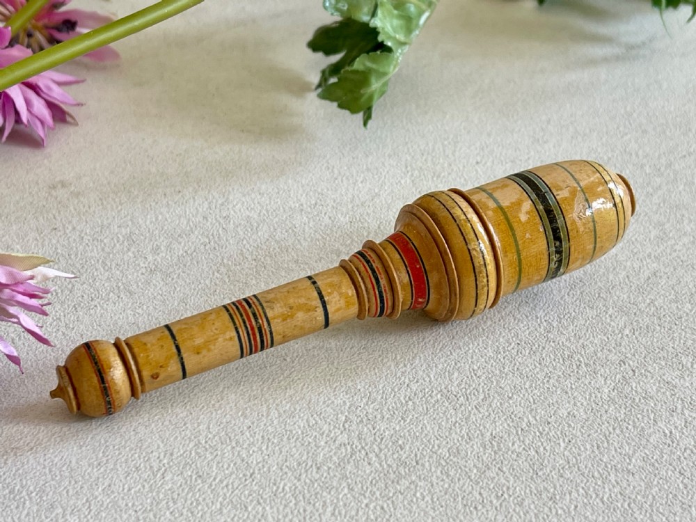 A Georgian Tunbridge Ware Needle & Thimble case
