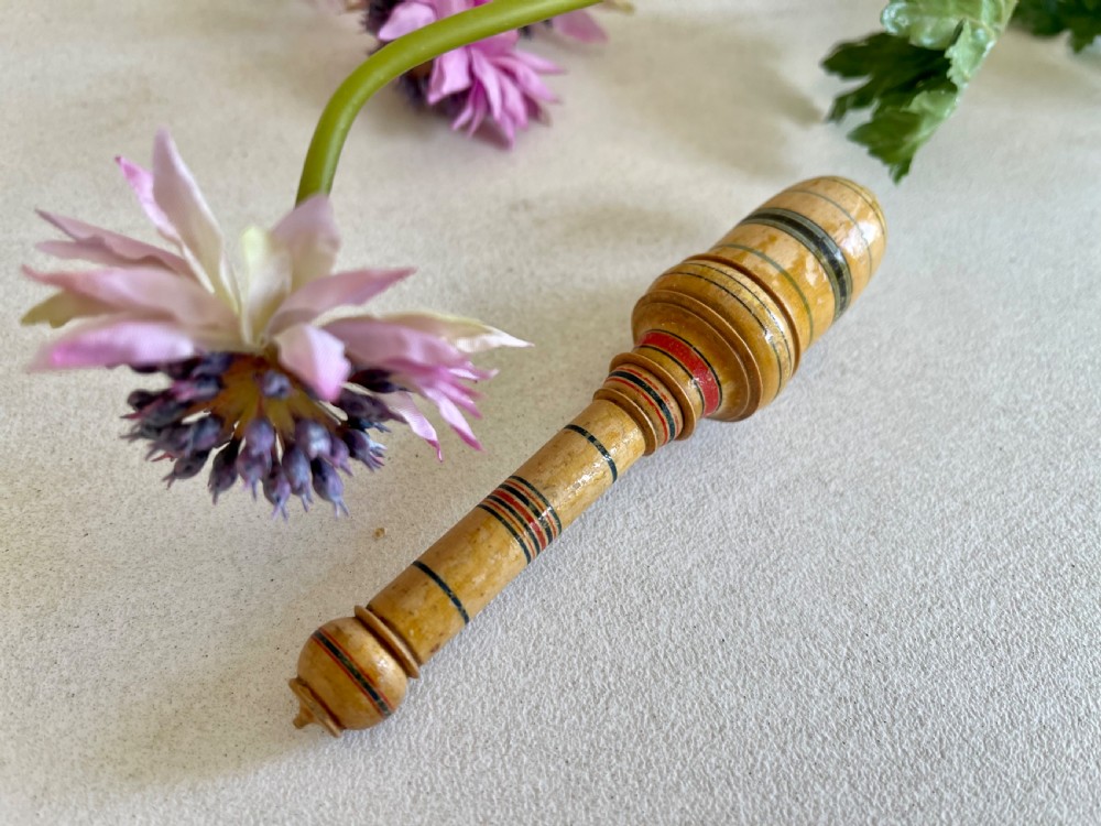 A Georgian Tunbridge Ware Needle & Thimble case View IV