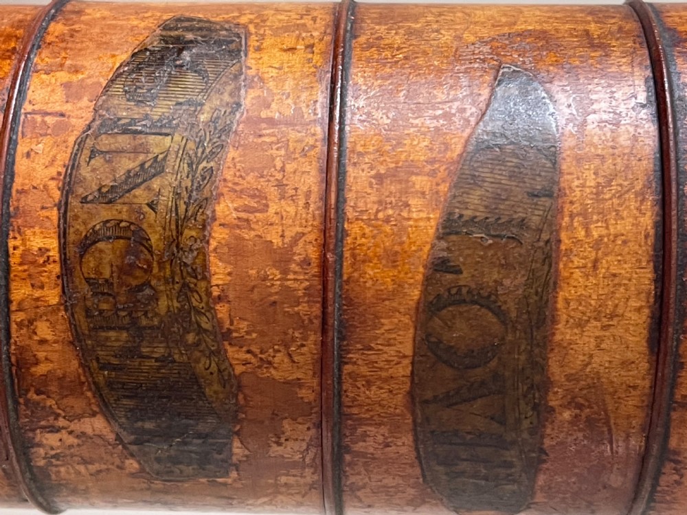 An Antique  Treen Six Tier Spice Tower View IV