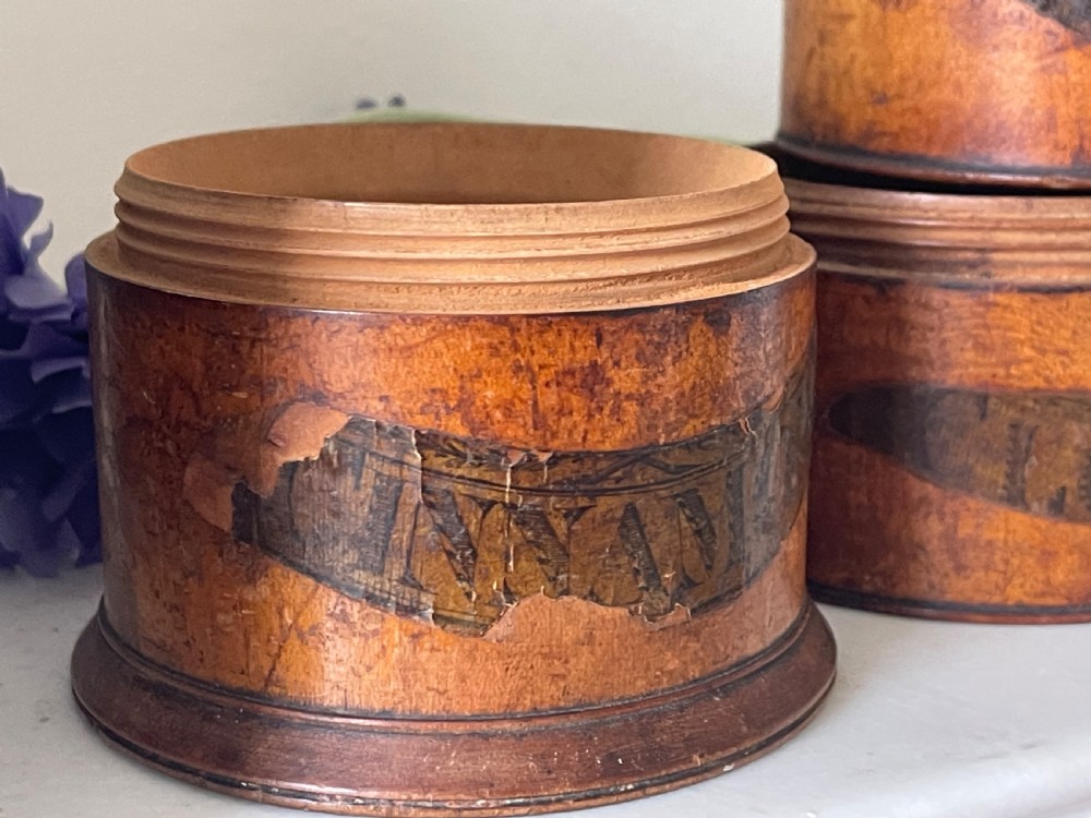 An Antique  Treen Six Tier Spice Tower View VII