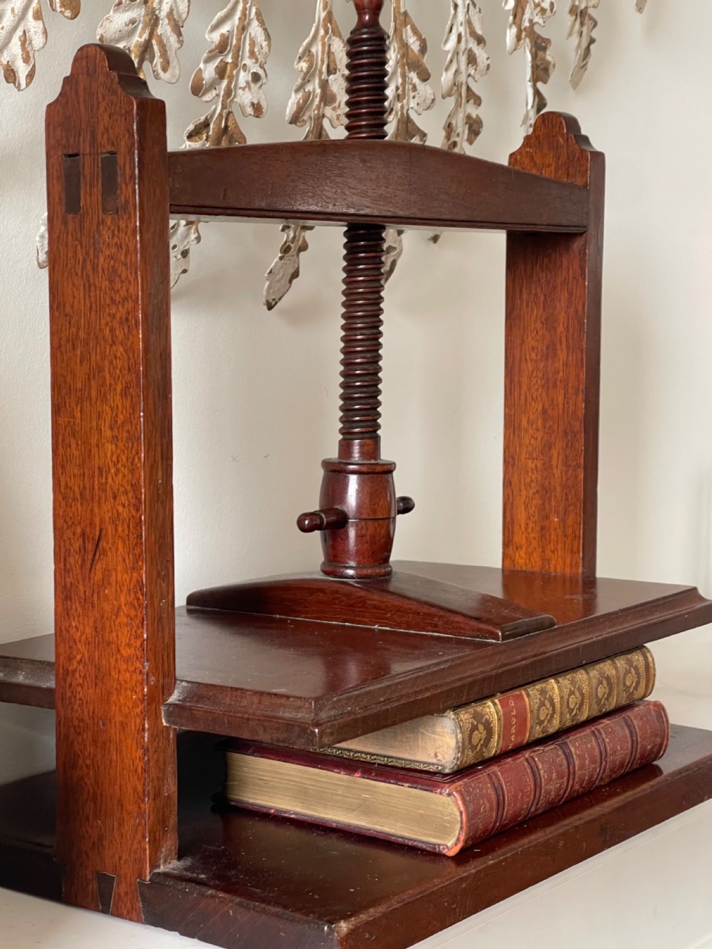 An Antique Georgian Book Press View IV