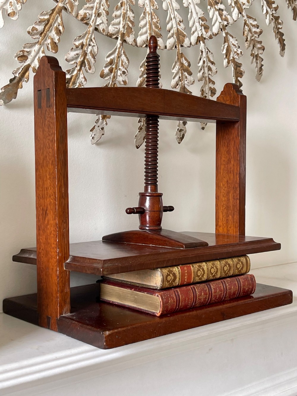 An Antique Georgian Book Press View V