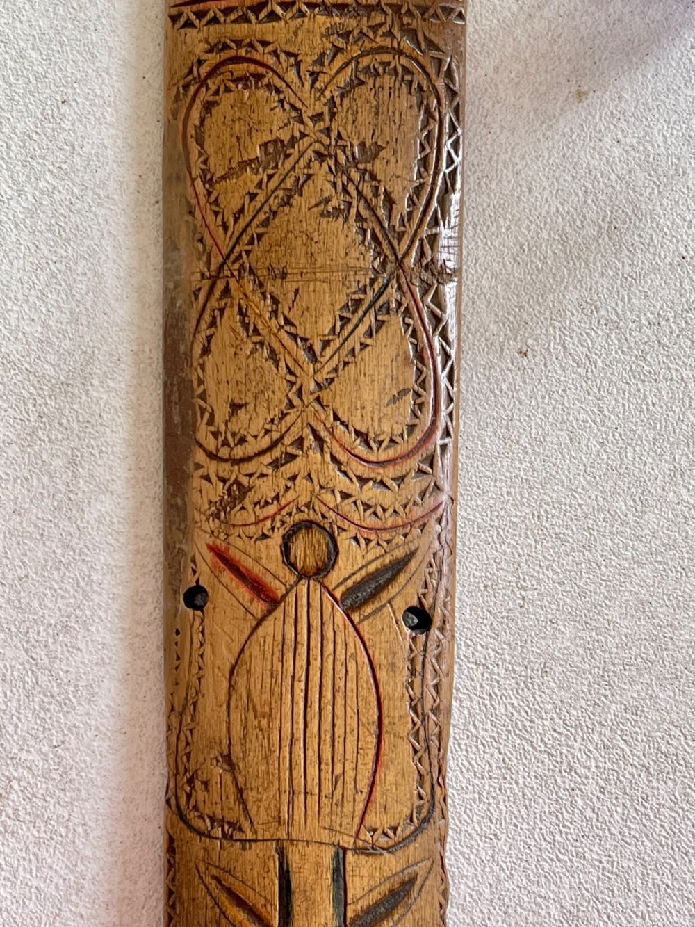 An Antique Treen Dated Stay Busk - 1780 View V