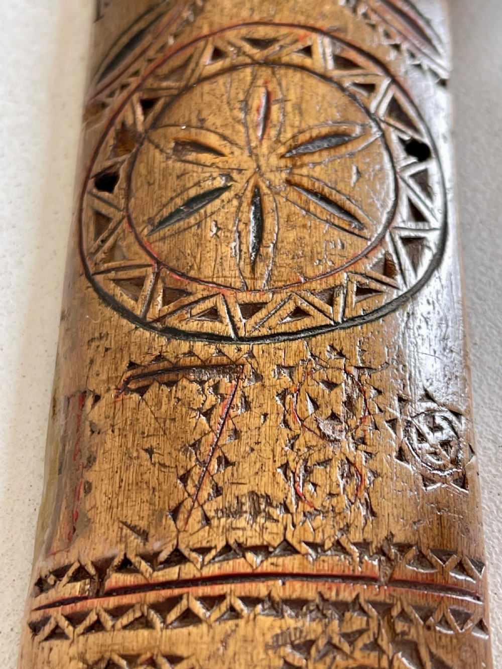An Antique Treen Dated Stay Busk - 1780 View VII